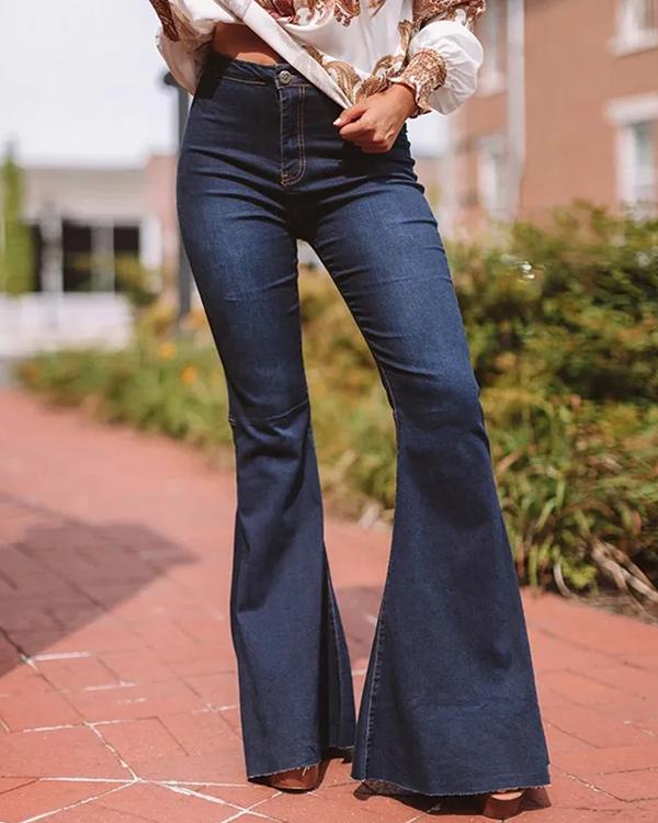 Classic Flattering Flare Jeans