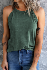 Casual Solid Basic O Neck T-Shirts(6 Colors)