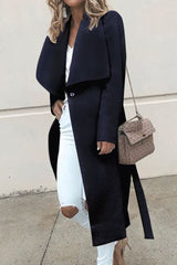 Casual Solid Turndown Collar Outerwear(5 Colors)