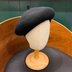 Classic Wool Beret Cap