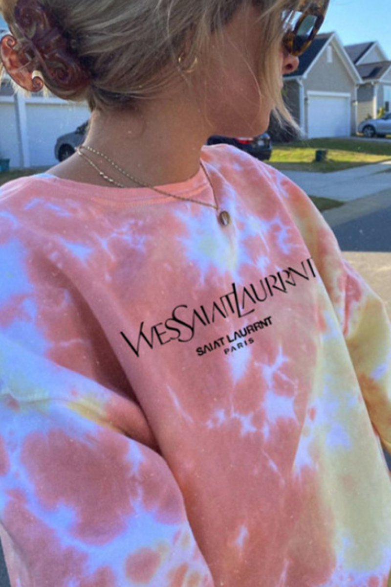 Tie Dye Long Sleeve Sweatshirt