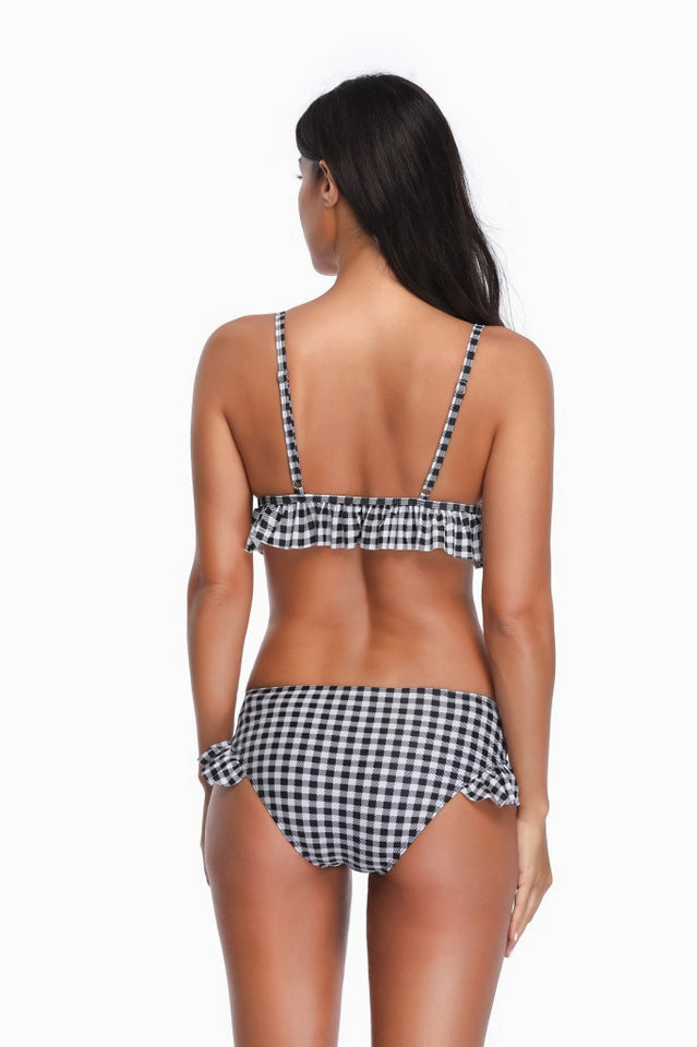 Ruffle Padded Bikini Set