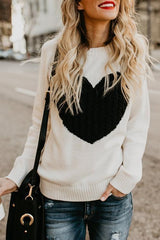 Thanks Love Heart Sweaters