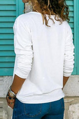 Classic V-Neck Basic T-shirt