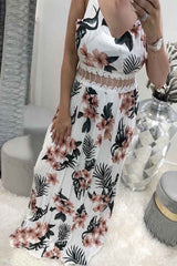 Printed Lace Camisole Dress ( 3 Colors)