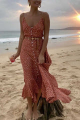 Polka Dot Beach Dress (2 Colors )