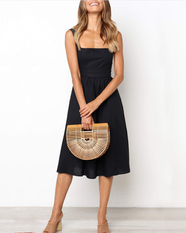 Camellia Sling A Line Dress