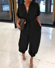 Retro Radish Plus Size Jumpsuit(8 Colors)