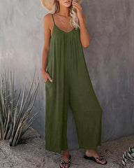 Pocket Sling Casual Jumpsuit