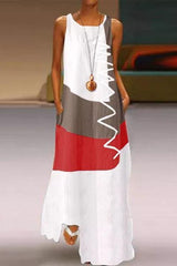 Fashion Show Stitch Maxi Dress