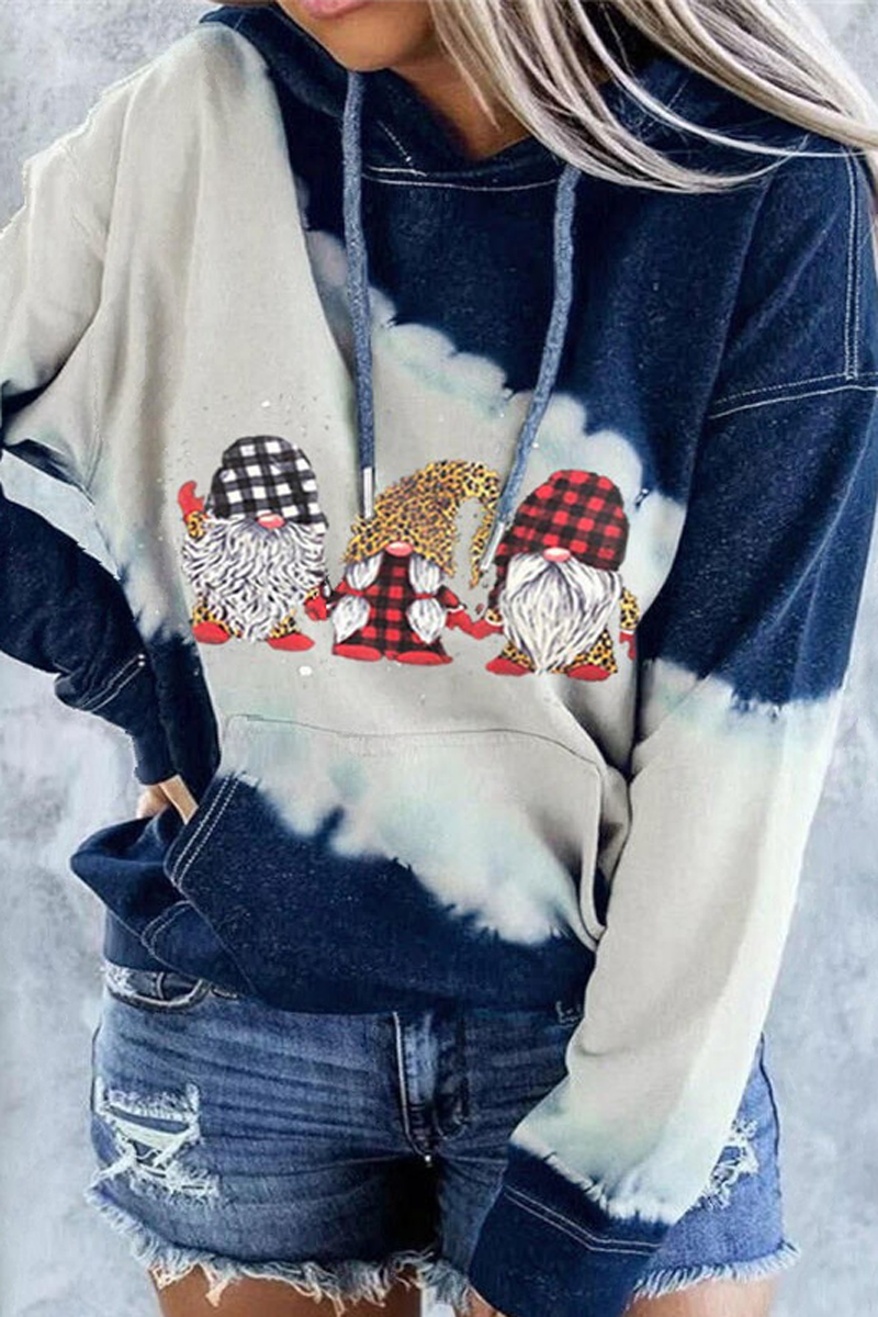 Sequins Christmas Hooded Sweatshirt