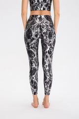 Snake Print High Waisted Leggings