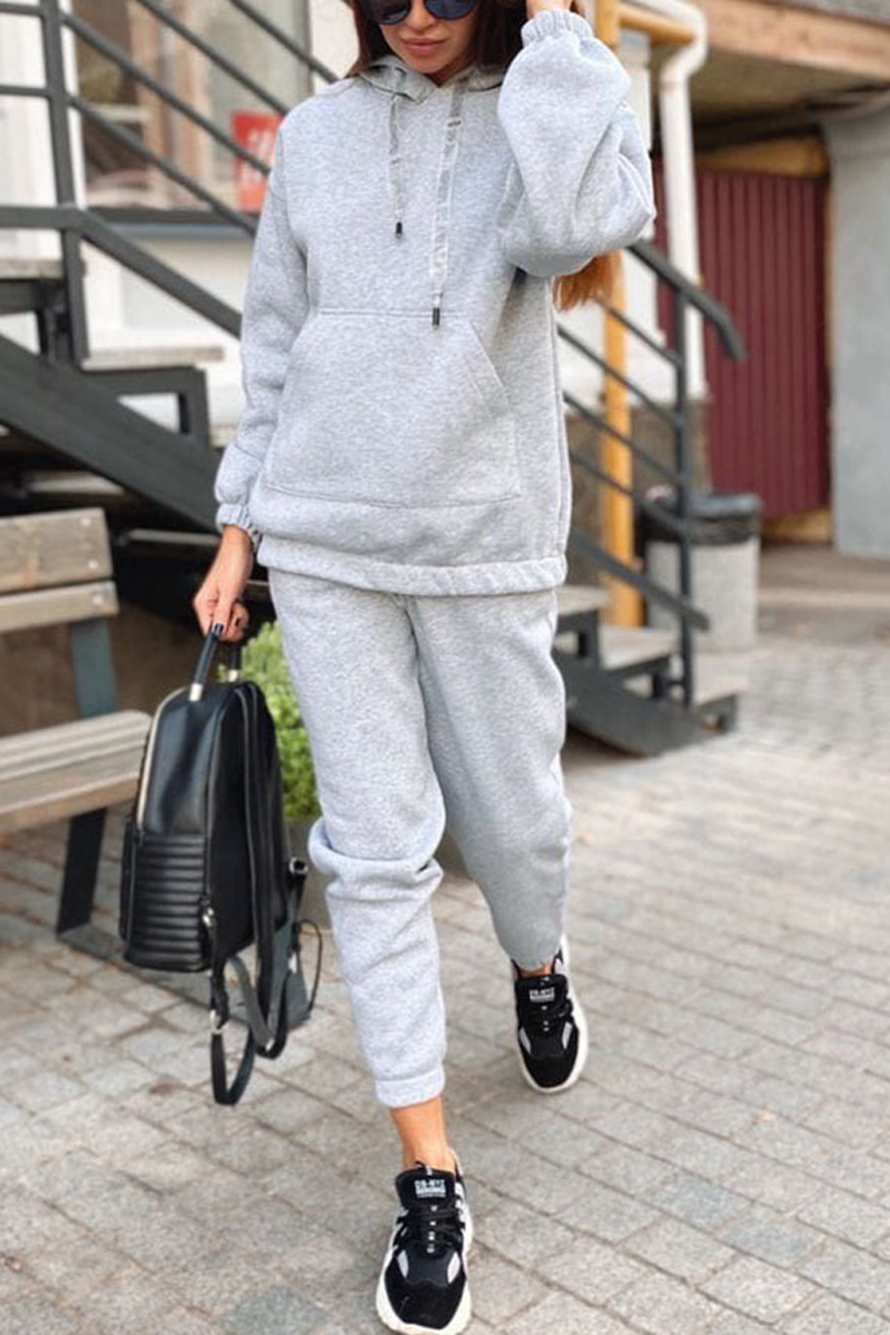 Casual Hoodie Two Piece Sets