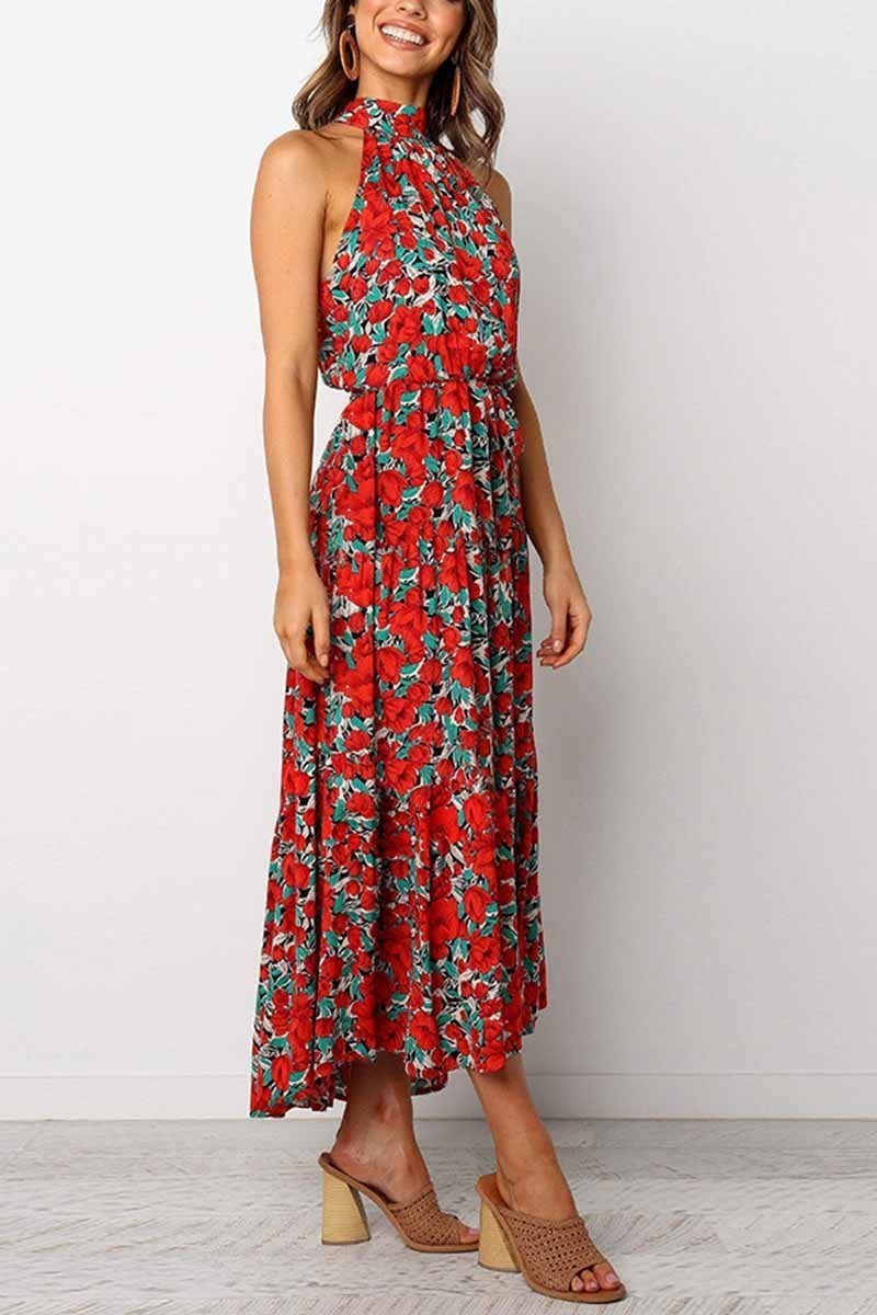 Fashion Floral Dress (3 Colors)