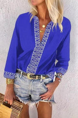 Bracelet Sleeve Retro Shirt