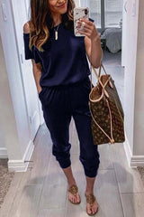 Weekend One Shoulder Jumpsuit