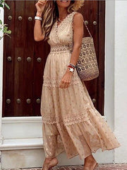 Women's A-Line Dress Maxi long Dress