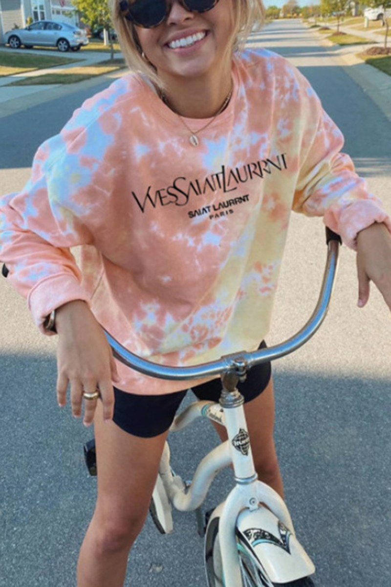 Tie Dye Long Sleeve Sweatshirt