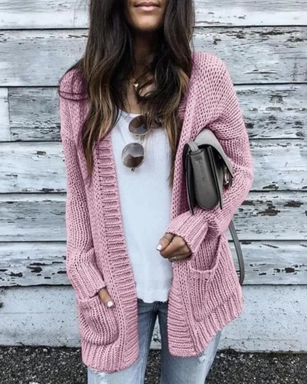 Classic Pocket Sweater Cardigan