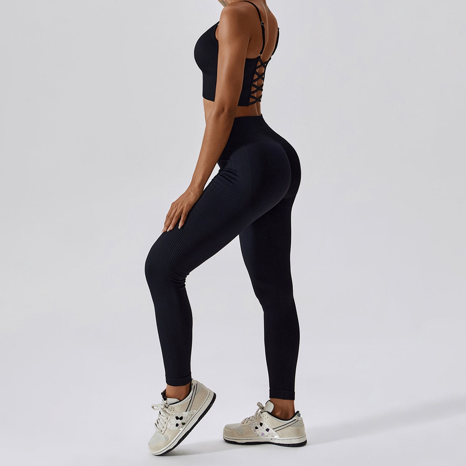 Seamless Workout Tank Top & Leggings Set