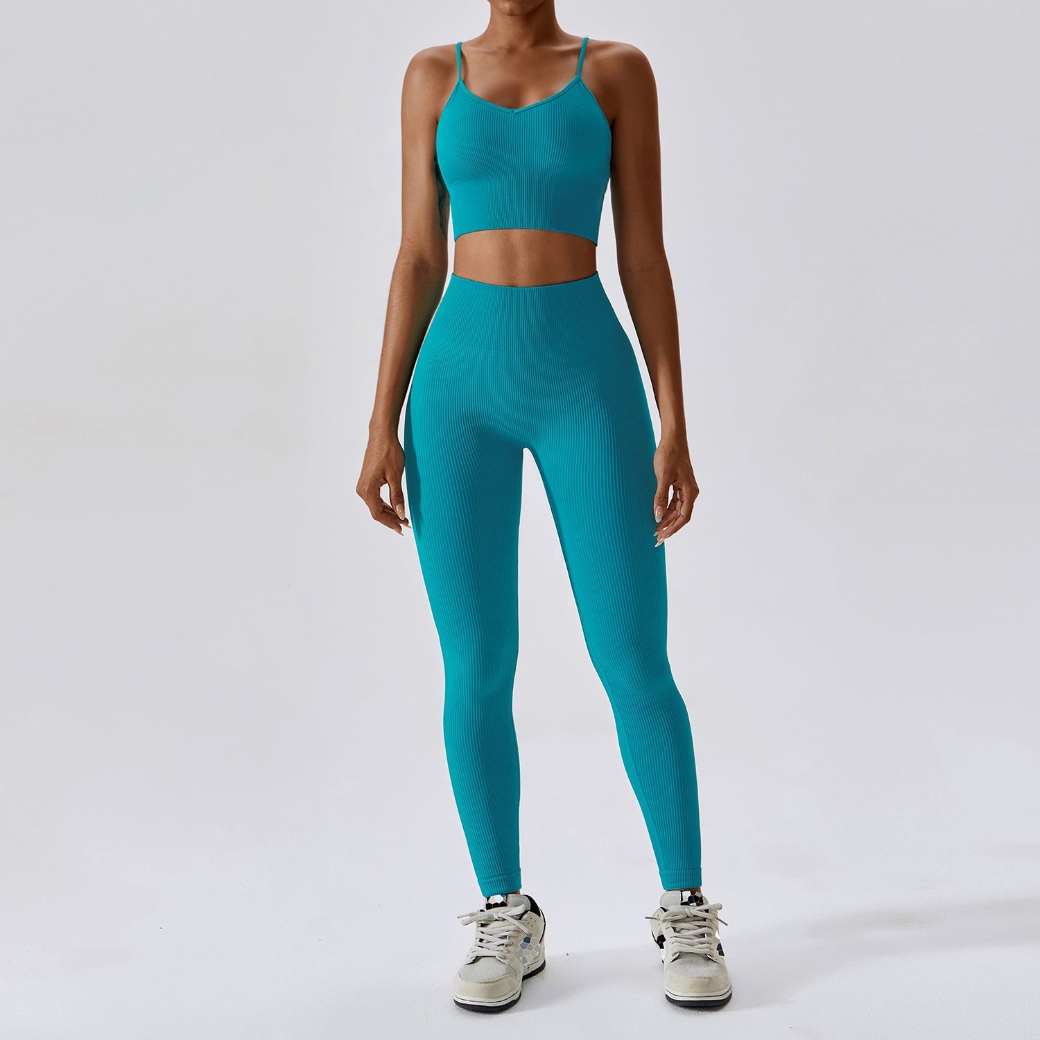 Seamless Workout Tank Top & Leggings Set