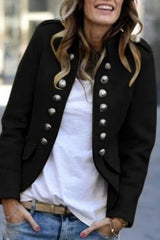 Fashion Classic Button Blazer