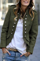 Fashion Classic Button Blazer