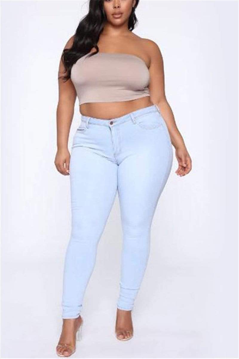 Fashion Slim High Stretch Jeans