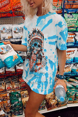 Printed Casual Round Neck T-Shirt