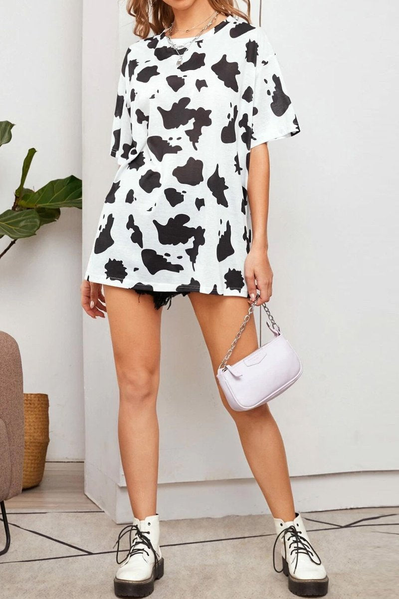 Printed Casual Short Sleeve T-Shirt