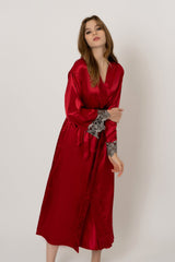 Velouette Robe-Red