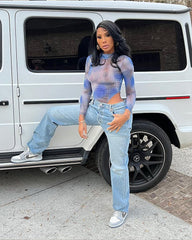 Rodeo Dr Mesh Body Suit