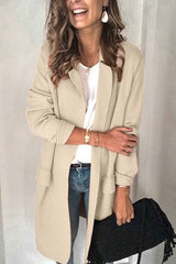 Casual Solid Color Long Sleeve Blazer