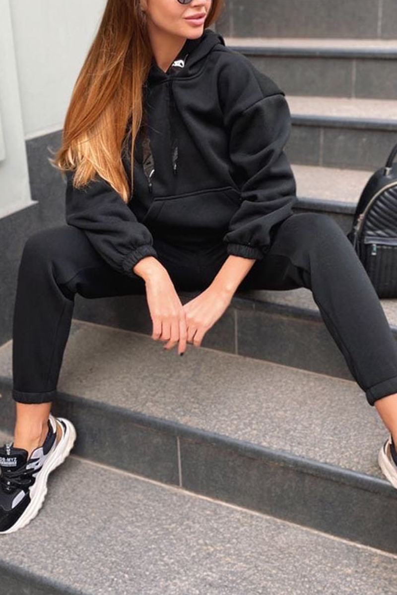 Casual Hoodie Two Piece Sets