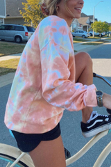 Tie Dye Long Sleeve Sweatshirt