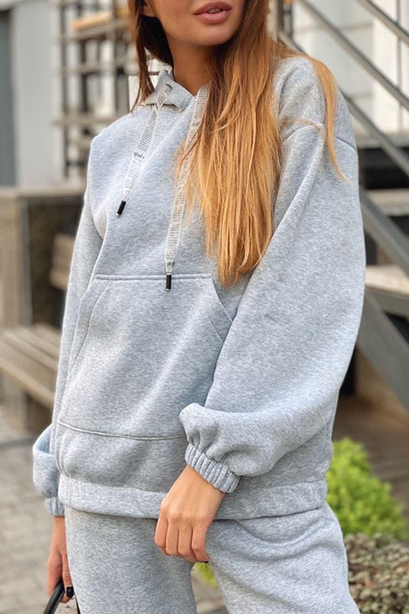 Casual Hoodie Two Piece Sets