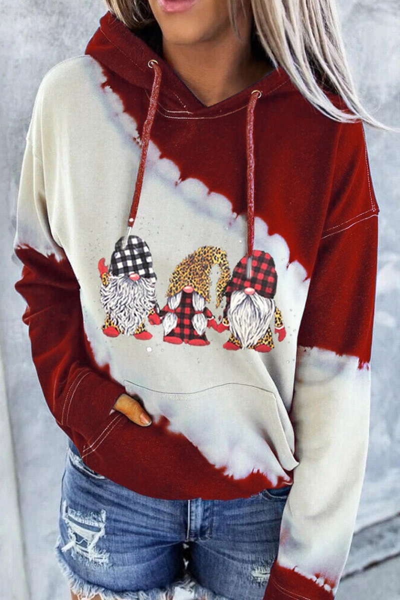 Sequins Christmas Hooded Sweatshirt