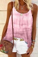 Tie Dye Print Casual Camisole