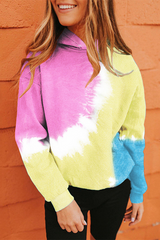 Tie Dye Long Sleeve Hoodie