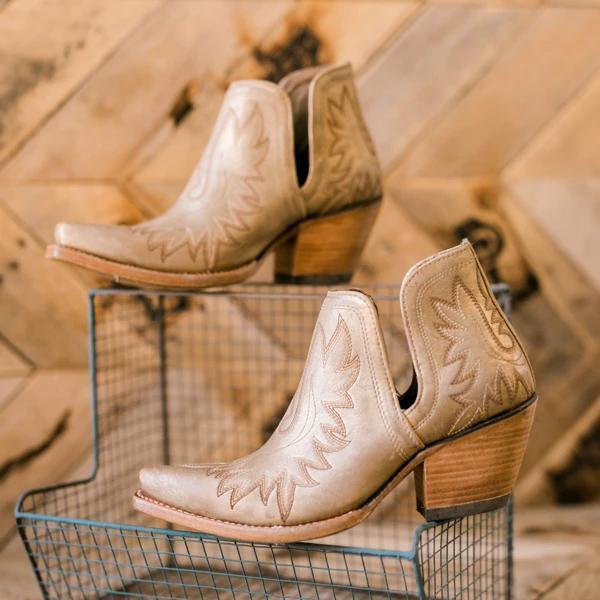 Women Vintge Western Boots