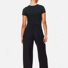 Short-Sleeved Thong Bodysuit